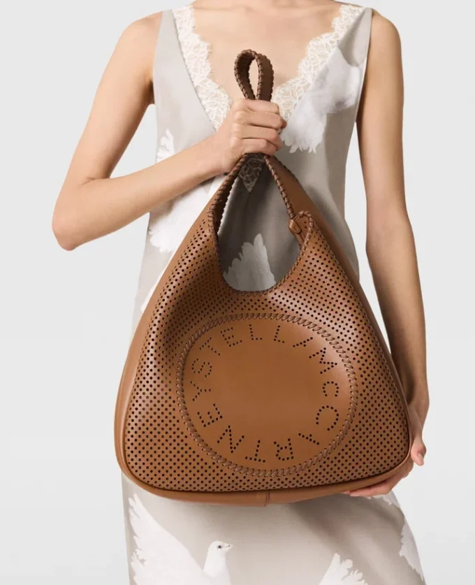 Logo Slouchy Hobo Tote Bag