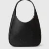 Logo Studded Large Hobo Bag