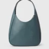Logo Studded Large Hobo Bag