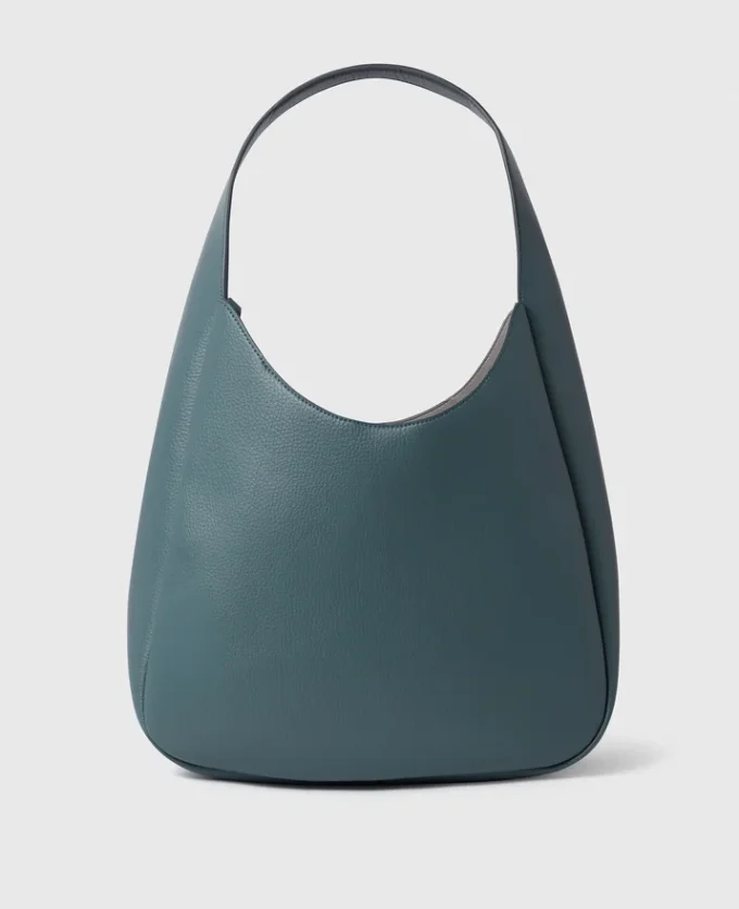 Logo Studded Large Hobo Bag