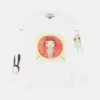 Lonesome Puppy-tryckt T-shirt Lonesome Puppy-tryckt T-shirt