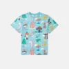 Magicians Bunny Print Crewneck T-shirt Magicians Bunny Print Crewneck T-shirt