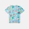 Magicians Bunny Print Crewneck T-shirt Magicians Bunny Print Crewneck T-shirt