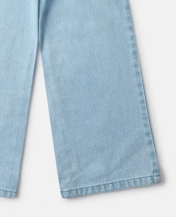 Midhög jeans med vida ben Midhög jeans med vida ben