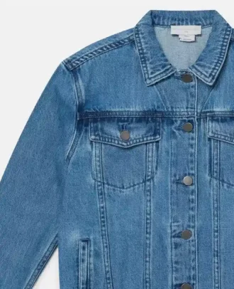Moniker broderad jeansjacka Moniker broderad jeansjacka