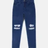 Monstergrafik Straight-Leg Jeans