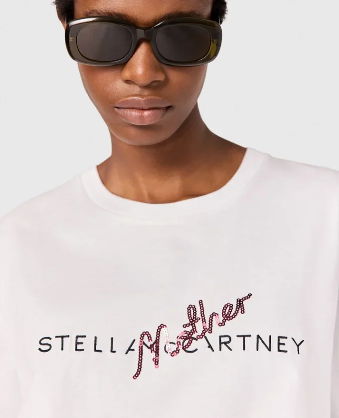Mother Sequins Boxy T-shirt