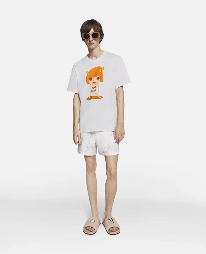 No War-tryckt T-shirt No War-tryckt T-shirt