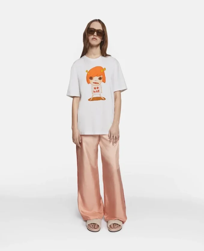 No War-tryckt T-shirt No War-tryckt T-shirt