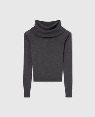 Off-shoulder-tröja med långa ärmar Off-shoulder-tröja med långa ärmar