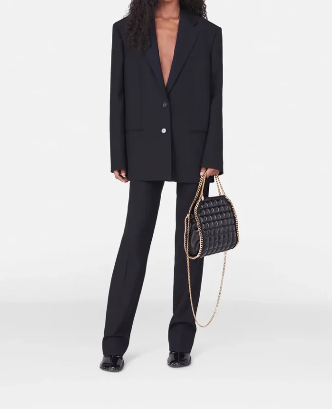 Oversized blazer med Prince of Wales-rutmönster Oversized blazer med Prince of Wales-rutmönster