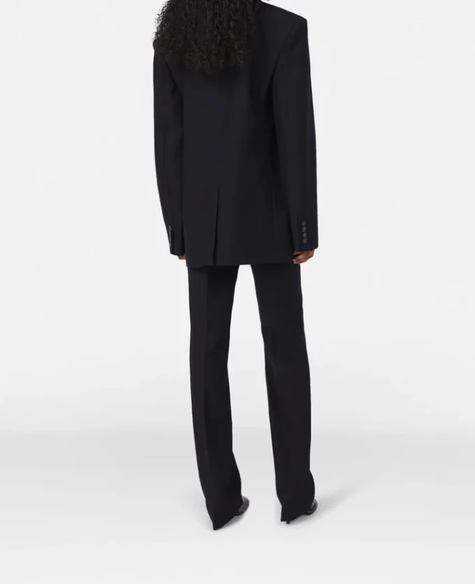 Oversized blazer med Prince of Wales-rutmönster Oversized blazer med Prince of Wales-rutmönster