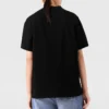 Oversized bomullst-shirt med logotyp