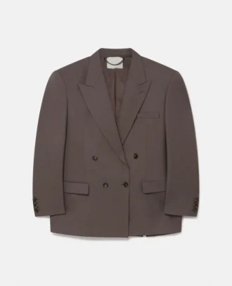 Oversized dubbelknäppt kavaj