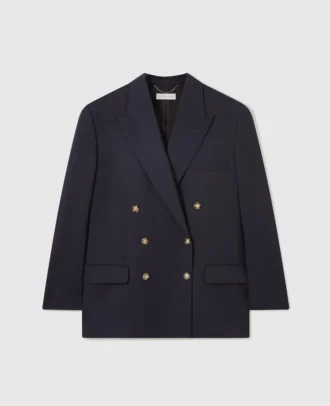 Oversized dubbelknäppt kavaj