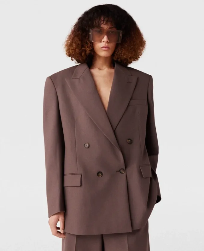 Oversized dubbelknäppt kavaj Oversized dubbelknäppt kavaj
