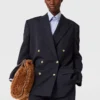 Oversized dubbelknäppt kavaj Oversized dubbelknäppt kavaj