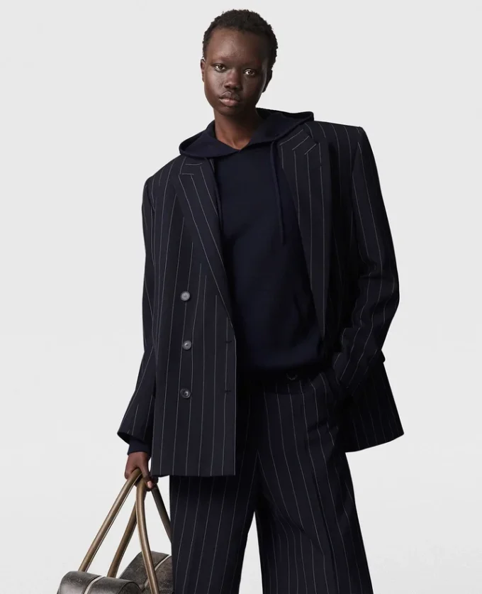 Oversized dubbelknäppt kavaj Oversized dubbelknäppt kavaj