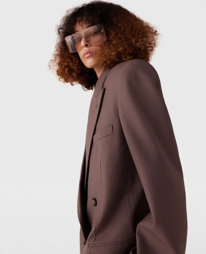 Oversized dubbelknäppt kavaj Oversized dubbelknäppt kavaj