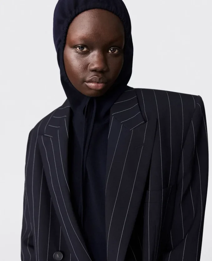 Oversized dubbelknäppt kavaj Oversized dubbelknäppt kavaj