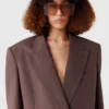 Oversized dubbelknäppt kavaj Oversized dubbelknäppt kavaj