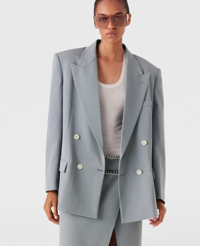 Oversized dubbelknäppt kavaj Oversized dubbelknäppt kavaj