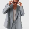 Oversized dubbelknäppt kavaj Oversized dubbelknäppt kavaj