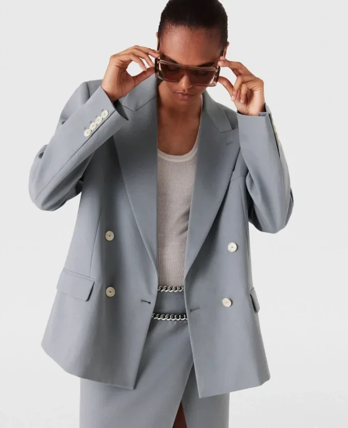 Oversized dubbelknäppt kavaj Oversized dubbelknäppt kavaj