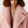 Oversized lång kappa i plysch Oversized lång kappa i plysch