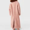 Oversized lång kappa i plysch Oversized lång kappa i plysch