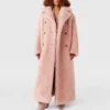 Oversized lång kappa i plysch Oversized lång kappa i plysch