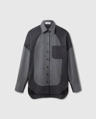 Oversized skjorta med paneler Oversized skjorta med paneler