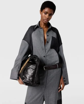 Oversized skjorta med paneler Oversized skjorta med paneler