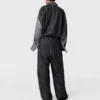Oversized skjorta med paneler