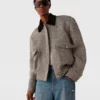 Oversized tweedbomberjacka Oversized tweedbomberjacka
