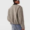 Oversized tweedbomberjacka Oversized tweedbomberjacka