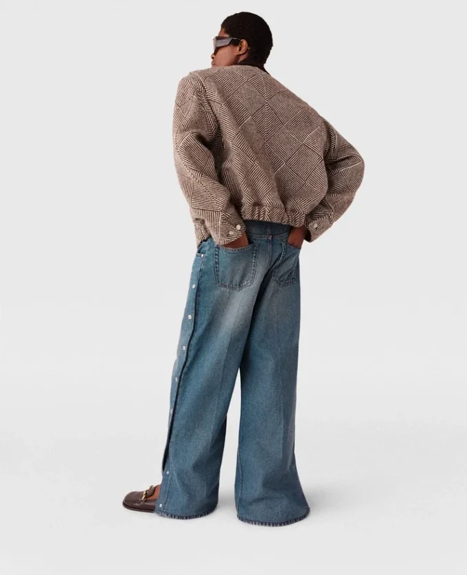 Oversized tweedbomberjacka Oversized tweedbomberjacka