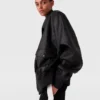 Oversized vegansk bomberjacka Oversized vegansk bomberjacka