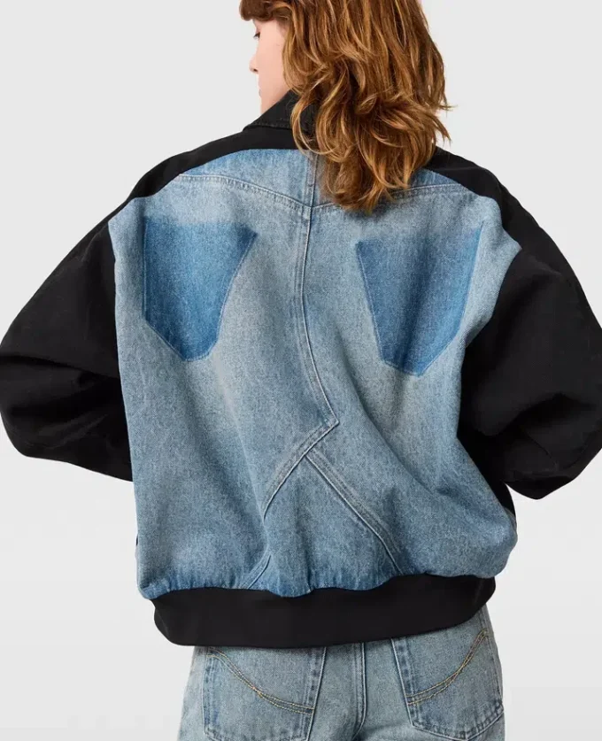 Patchwork-jeansjacka Patchwork-jeansjacka