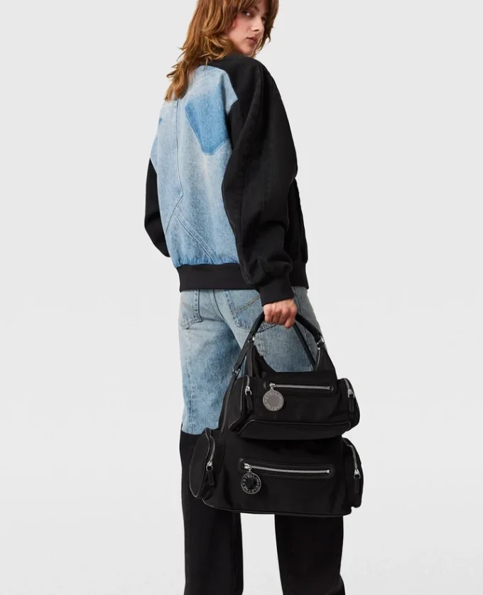 Patchwork-jeansjacka Patchwork-jeansjacka