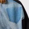 Patchwork-jeansjacka Patchwork-jeansjacka