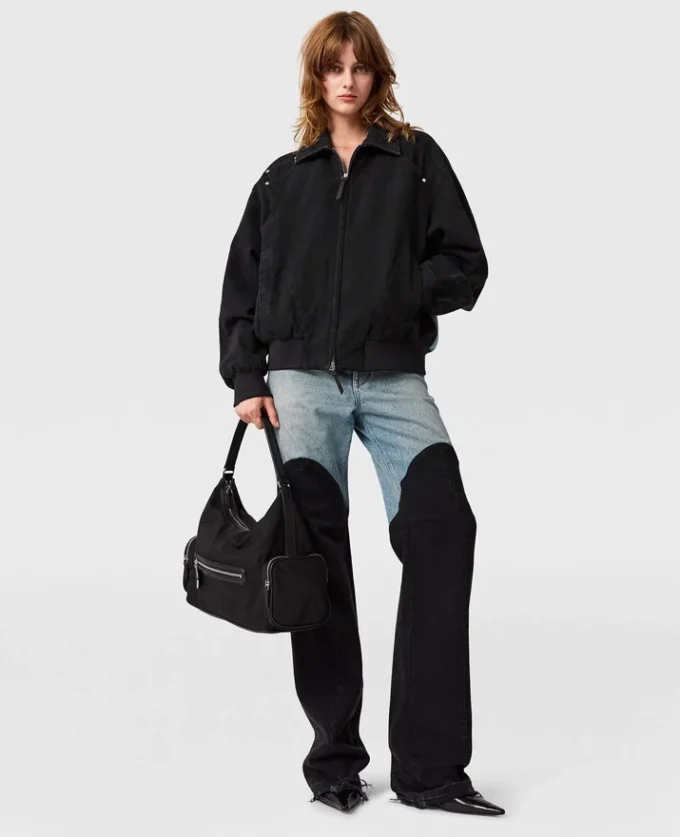 Patchwork-jeansjacka Patchwork-jeansjacka