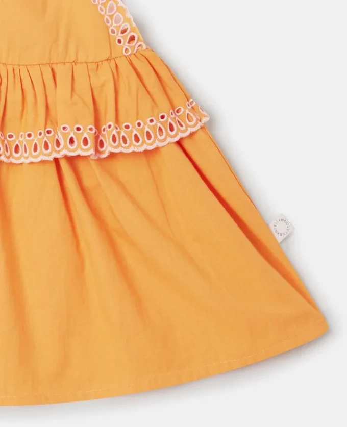 Popeline-klänning och bloomers-set