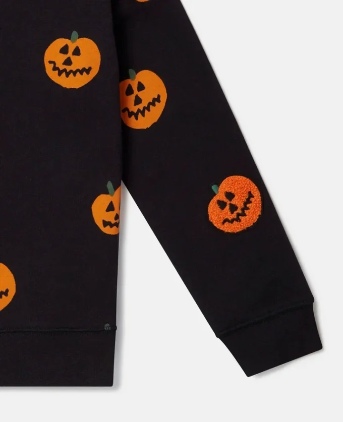 Pumpkin Fleece Sweatshirt