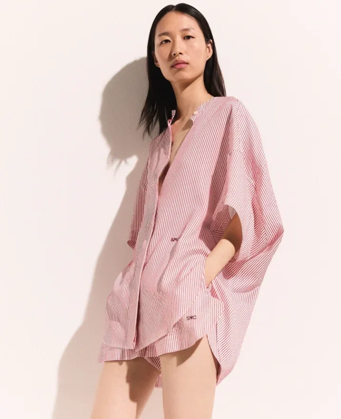 Randiga shorts med resår Randiga shorts med resår