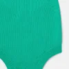 Romper med broderad groda Romper med broderad groda