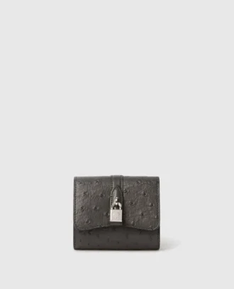 Ryder Ostrich Bi-Fold Wallet