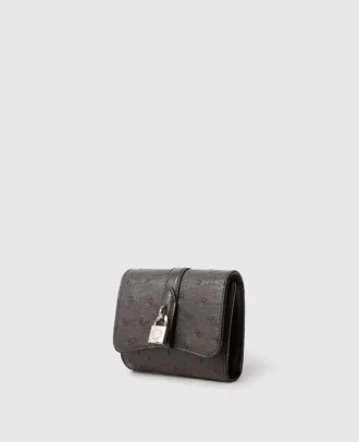 Ryder Ostrich Bi-Fold Wallet