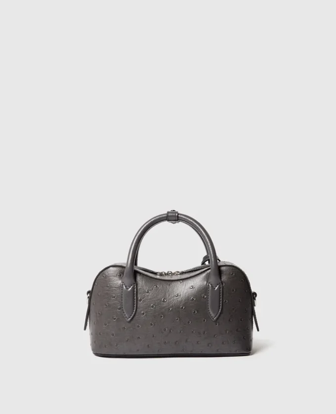 Ryder Ostrich Crossbody Bag