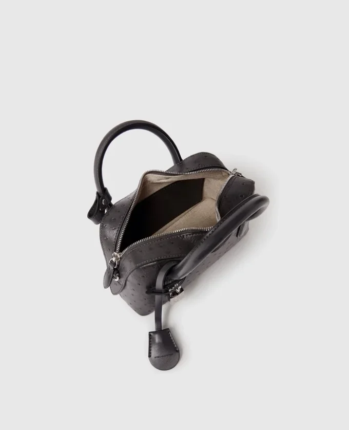 Ryder Ostrich Crossbody Bag